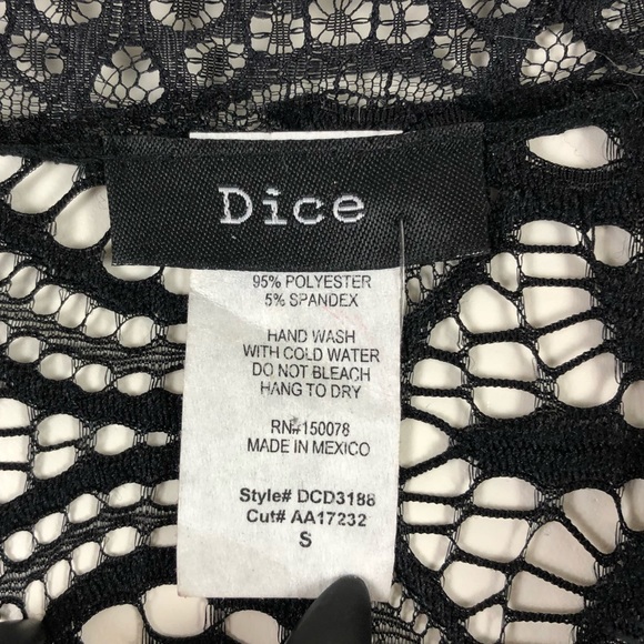 ✨Dice Long Sleeve Dress w/ Lace Detail✨ - Picture 5 of 5